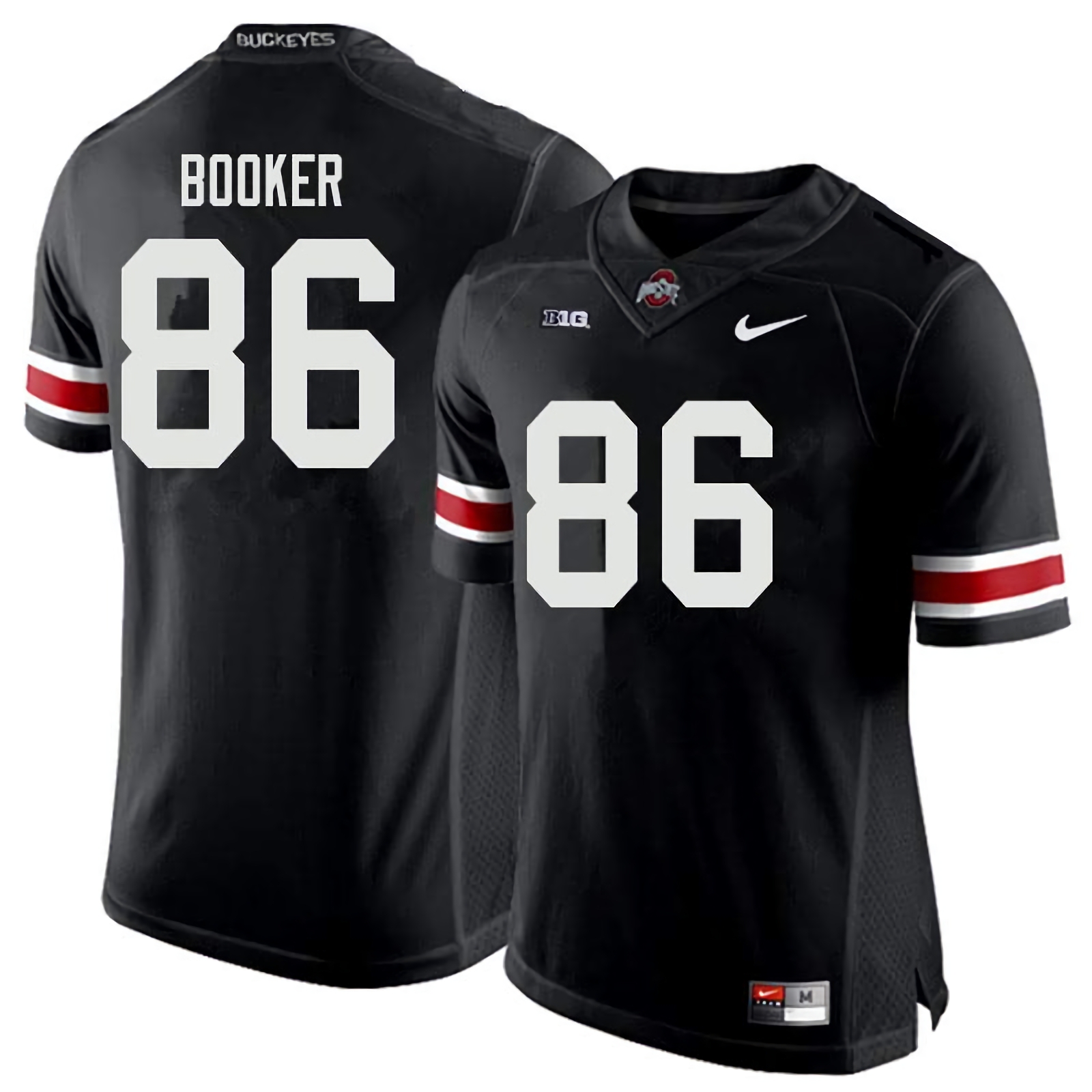 Chris Booker Ohio State Buckeyes Men's NCAA #86 Nike Black College Stitched Football Jersey JKN7256SU